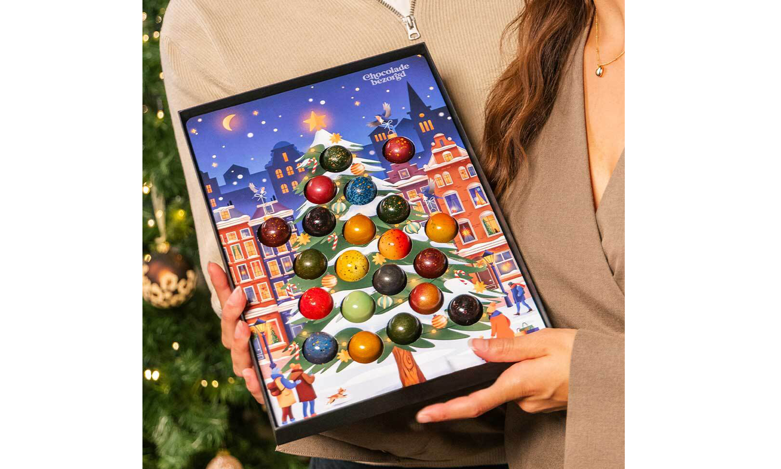 Choco Kerstboom 21 stuks